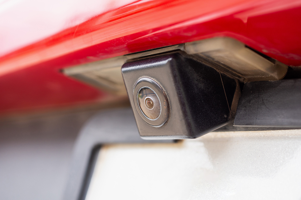 How do Gazer rear view cameras work?